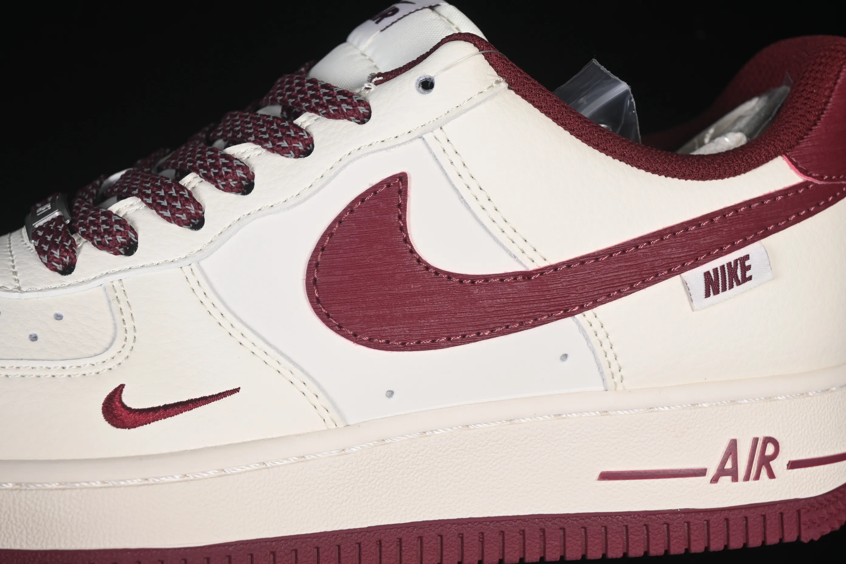 All Categories Nk Air Force 1 Air Force Series Nk Air Force 1 Low Air Force Low Nike Air Force 1'07 Low Tree Grain Burgundy Air Force One Low Casual Shoes SM6668-126